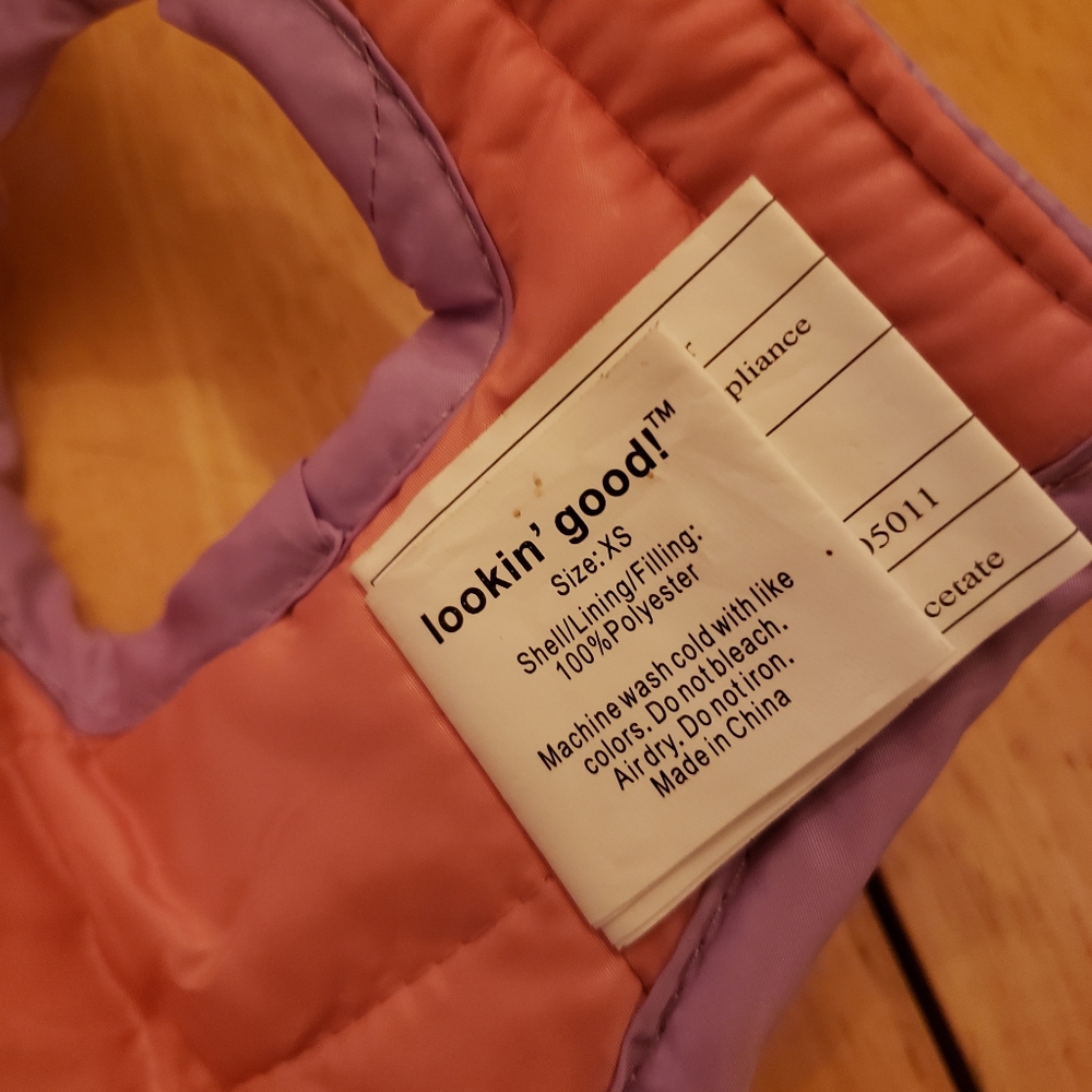 Reversible Dog Jacket (X-Small) - Picture 3 of 3